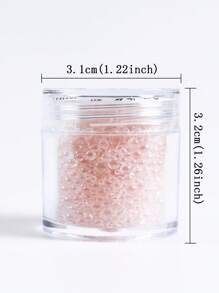 1 pièce Perles de verre Aurora, matériau de remplissage en résine époxy, perles à bulles de tailles mélangées pour moulage, matériau de remplissage en silicone, fournitures artisanales DIY, fournitures pour la fabrication de bijoux