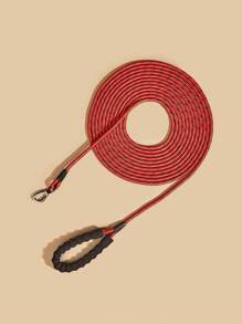 Extra Long Reflective Nylon Dog Lead With Safety Lock, Adjustable Length, Multiple Color Options, Heavy Duty