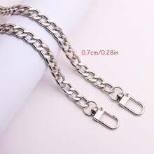 银色金属 DIY 链条，适用于各种包包链条首饰配件