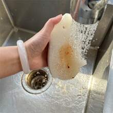 4pcs Cute Cartoon Pig Three Layer Dishwashing Sponge, Cleaning Sponge, Dishwashing Cloth, Kitchen Brush, Random Color,Multi-Purpose Dish Brush,2025 New Style