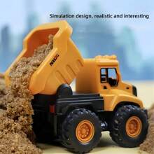 Modèle d'ingénierie 2024 Jouet de véhicule Barre de traction Camion de construction en métal, Camion-benne, Camion-toupie, Mini voiture et Excavatrice, Convient comme cadeau de jouet pour Noël, anniversaire, rentrée des classes
