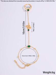 1pc Delicate And Elegant Stainless Steel Delicate Personalized Fashion Jewelry For Any Occasion Jewelry Gifts Holiday Party Birthday Party Wear Couples Daily Street Travel And Comfortable