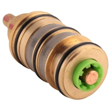 Brass Bath Shower Thermostatic &Handle For Mixing Valve Mixer Bar Tap - Gold - View 8