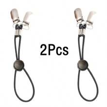 1/2/4 件可调节床单固定带，多功能弹性床单夹，带扣金属夹，适用于床垫、沙发 - 彩色 - 查看 16