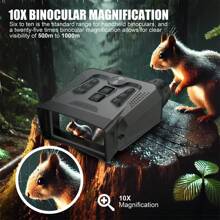 Night Vision Goggles Binoculars With LCD Screen 4K Night Vision Binoculars For Adults, Dual Night Vision Modes Binoculars With 4000mAh Battery, 32GB SD Card Included For Adventure And Surveillance,Tracking Up To 500 Meters (Black)