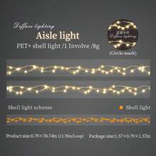 1 Rotolo di nastro adesivo in PET con la scritta "Buona giornata", serie sfumata e luminosa, tema luminoso per scrapbooking e decorazione