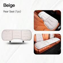 New Car Seat Cushion Luxury Leather Waist Back Support Pillow Breathable Non-Slip Driver Seat Pad Universal Lumbar Pillow