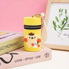 Sanrio 1pc Sanrio Hello Kitty Melody Laurel Dog Pudding Dog Kulomi Cartoon Cute Bucket Bag Portable Bucket Purse Children's Creative Bag Earphone Storage Bag Wallet Purse Wallet Mini Wallet Coin Wallet