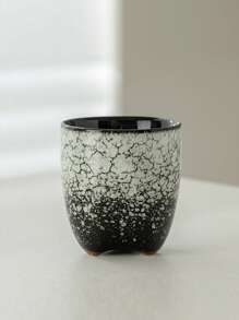 1 件 200 毫升创意反应釉拿铁咖啡杯、拿铁艺术杯、浓缩咖啡杯、马克杯、玻璃杯、早餐杯、牛奶杯，适合家庭和办公室使用，易于清洁，是送给家人、朋友、同事的绝佳礼物 - 窯變三角杯 - 查看 7