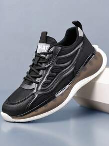 Men's Thick Sole Breathable Running Casual Sneakers, Suitable For Teens, Casual Or Outdoor Athletics, Vacation Travel, Graduation Gifts, Or Birthday Dress Accessories, All Season