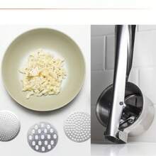 1pc/Set Stainless Steel Multi-Function Potato Masher And Manual Fruit Juice Extractor, Suitable For Home And Restaurant
