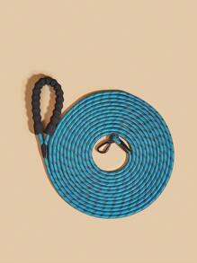 Reflective Nylon Rope Dog Leash With Safety Lock, Extra Long, Multiple Lengths Available, Heavy Duty Reliable