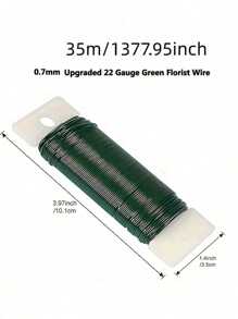 1 dây hoa xanh lá cây rực rỡ - Dẻo, dây chèo mềm số 22 Dây hoa xanh lá cây, Phụ kiện thân dây làm bằng tay, Vật liệu hoa tự làm, Dành cho đồ thủ công tự làm, Cây vòng hoa Giáng sinh, Vòng hoa và sắp xếp hoa và Sản xuất thủ công mỹ nghệ khác - Nhiều màu - Xem 7