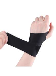 1pc Sports Wristband, Lightweight Adjustable Wrap-Around Wrist Support For Fitness, Badminton, Basketball - Multicolor - View 15