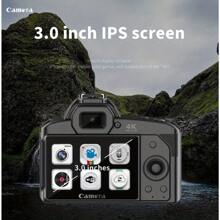 4K Photography Camera, Digital Camera, Cameras For Photography, Vlog Camera, Optional Macro Lens/ Fill Light, 32GB SD Card, 3000mAh Battery, Front And Rear Cameras - 相機+可裝補光燈+32GB記憶卡 - 查看 8