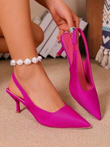 Hochwertige Damensandalen im Stil des alten Geldes mit dünnen, geschlossenen Spitzenschuhen, französische Spitzenpumps mit hohen Absätzen für Frühling & Sommer, Valentinstag, Weihnachten, Weihnachtsgeschenke