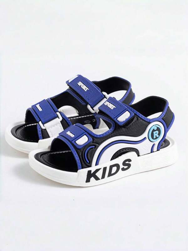 2025 Verão Novos Sapatos Infantis Versão Coreana Da Menina Confortável Cool Care Antiderrapante Macio All-Match Sandálias Infantis