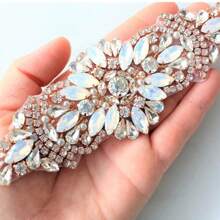 1 Pack Of Approx. 130pcs Golden-Color Metal Claw Sew On Glass Rhinestones, Mixed Shapes, Silver - Grey - View 4