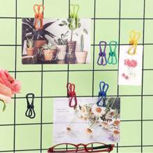 20pcs Chip Bag Clips, Multipurpose For Sealing Food, Paper Racks, Clothing Hangers, Kitchen Bags, Versatile Clothespin (Random Color)