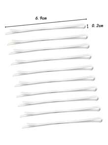 2 Clip Para Sombrero  Horquillas Para El Pelo - Dorado - Ver 3