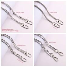 银色金属 DIY 链条，适用于各种包包链条首饰配件