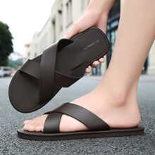 Men's Lightweight Spring Autumn Casual Sandals, Beach Slippers, Home Slippers