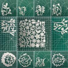 2025 New Arrivals Flowers Leaves Metal Cutting Dies Stencils For DIY Scrapbooking Decorative Embossing Handcraft Die Cutting Template - Silver - View 7