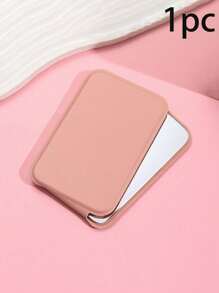 1 件折叠化妆镜，桌面立式化妆镜，便携式迷你镜子，适合个人梳妆，宿舍桌面和办公室使用，可调节便携式折叠镜，袖珍镜。返校