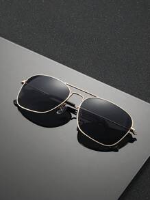1 Pair Unisex Retro Classic Fashion Decorative Sunglasses, Suitable For Street, Travel, Beach, Sports, Festivals, Driving, Vacation, Fishing, Outdoor Activities, Going Out, Parties