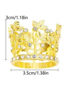 6pcs Alloy Mini Crown Princess Headband, Party Supplies, Party Favors And Decorations, With Holiday Headpiece Set Valentine's Day Accessories