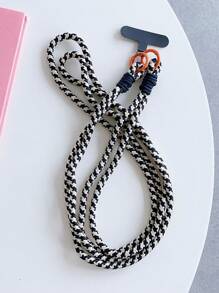 1 Stück bunte Handyhalter - lange Handyhalter-Anhänger, süßes Design, angenehmer Tragekomfort, Zufällige Farbe Metallkarabiner, ein Geschenk für Mutter, Familie, Freunde, Geburtstag, Urlaubshandy-Charm, Handykette