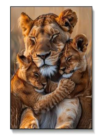 1pc DIY Diamond Dot Painting Abstract Tiger Artwork, Wild Animal Diamond Painting Art, Includes Tools, Frameless, Modern Home & Office Wall Decor, Indoor & Outdoor Abstract Animal Wall Art