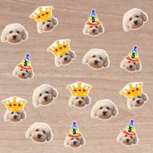 Customized Face And Head Stickers, Creative Home Decor, Party Decorations, Applicable To Car, Wall, Cabinet, Desk, Cup, Water Bottle, Laptop, Personalized Face Sticker, Pattern Printing - Style1(face Sticker) - View 7