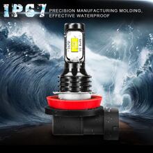 2-Pack H11 LED Headlight Bulbs 6000K White Light  33000LM 150W High Bright LED Bulbs, High/Low Beam 500% Brightness - H11 White Light - View 5