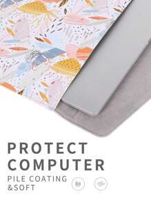 PU Envelope Bag Slim Waterproof Laptop Sleeve Compatible With Macbook/Matebook For Women
