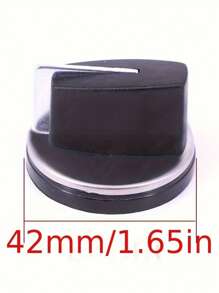 8毫米/0.31英寸通用燃气灶旋钮替换件 - 适用于大多数燃气灶型号，耐用型燃气灶旋钮套装 - 耐热，经久耐用，尺寸：8厘米/3.15英寸