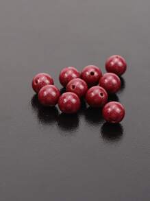 Cinnabar Beads Bulk DIY Accessories Bracelet Beaded Bracelet Round Beads Cinnabar Decorative Beads For DIY Jewelry, Bracelets, Necklaces, Garment Weaving, Loose Beads - Multicolor - View 11