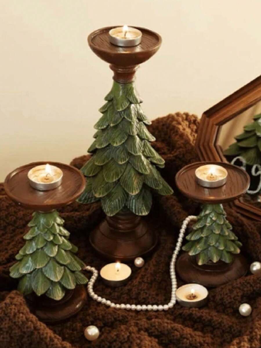 1 件装饰灯烛台装饰展示蜡烛装饰圣诞派对用品圣诞派对烛台烛光晚餐装饰烛台装饰派对装饰桌面装饰