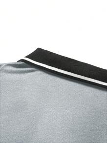 4 Piezas Camisas polo de manga corta de verano de colores para hombre, camisas polo clásicas casuales y delgadas de unicolor, versátiles para vacaciones y uso al aire libre