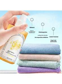 1pc/200ml Fragrance Spray Perfume, Summer Natural Long-Lasting Fragrance, Three Scent Girl Perfume (Alcohol-Free) Spray Mini Spray Laundry Spray, Easy To Carry - For Bedroom, Dating, Living Room, Bathroom, Travel And Home Use Scenarios Gifts Birthday Graduation