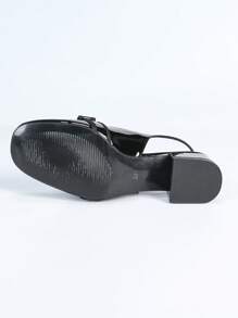 Damesmode met hoge hakken, casual slingback sandalen met gesloten neus voor dames, sandalen met bandjes voor dames, sandalen met dikke hak voor dames, platte Mary Jane-schoenen voor dames, sandalen met cut-outs voor dames, casual slingback pumps in Franse stijl voor dames