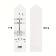 1/2 piezas Regla extendida sin electricidad, escala analógica, pluma de escritura, herramienta de medición con transportador - Blanco - Ver 10