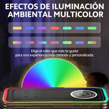 OUO Portable Multifunctional Speaker - 360° Stereo Sound, White Noise, 15W Wireless Charging, Sleep Timer, Ambient Lighting, 1500mAh Battery And Bluetooth 5.3