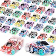 8/16/32 Pcs Mini Pull Back Cars Set, Pull Back Racing Vehicles For Kids Toddlers 4-8 Years Old, Bulk Toys Party Favors Box, Classroom Prizes, Pinata Fillers,Goodie Bag Stuffers, Toy Pull Back Racing Cars, Boys Party Favors(Random Color),Back To School
