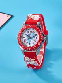 1pc Cute Unicorn Silicone Electronic Watch, Suitable For Daily Wear, Birthdays, Other Holiday Gifts