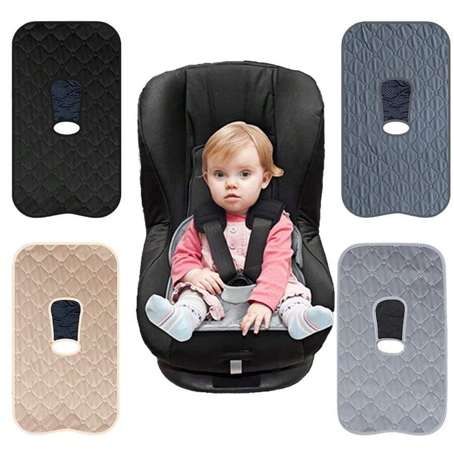 Baby Piddle Pad Car Seat Liner,Baby Seat Cushion Needs To Be Secured With A Seat Belt,Potty Training Car Seat Protector With Waterproof Liner For Child Car Seat Stroller And Dinner Chair,Machine Wash And Dry ﻿ - White - View 1