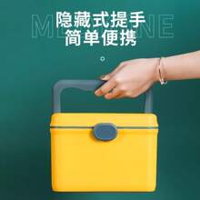 Large Capacity Portable Home Medical Box, Multi-Layer Plastic First Aid Emergency Medicine Storage Cabinet - Multicolor - View 7