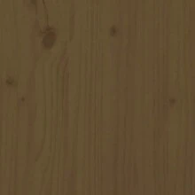 Buffet marron miel 40x35x80 cm bois de pin massif