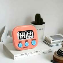 1 szt. Wielofunkcyjny elektroniczny timer - duże cyfry, magnetyczne cyfrowe timery, głośny alarm, magnetyczne podłoże, duży wyświetlacz LCD Głośny/cichy timer odliczający, szerokie zastosowanie w przerwach, gotowaniu, na siłowni, na spotkaniu, w klasie, prezent z timerem, podstawowe wyposażenie mieszkania, podstawowe wyposażenie akademika - odpowiedni do restauracji i użytku domowego - świetny prezent dla szefów kuchni i smakoszy, zasilany bateriami (AAA nie są dołączone), niezbędny dodatek do domu