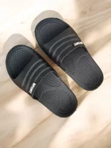 2 Pzas dalias marca Sport NEGRO/GRIS para caballero, sandalias de EVA para caballero, sandalias precio de fabrica - Multicolor - Ver 4